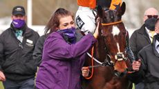 Irish racehorse trainer Henry de Bromhead&rsquo;s travelling head lass Zoe Smalley