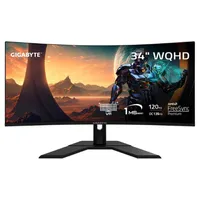 Gigabyte GS34WQC | 34-inch | 3440 x 1440 p | 120 Hz (up to 135 Hz) | 1500R | 1 ms | $329.99 $259.99 (save $70)