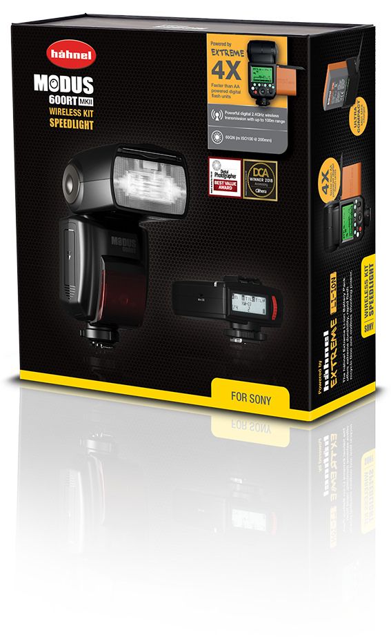 Hahnel Modus 600RT Mk II Kit for Sony - one flashgun plus Viper trigger
