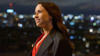 Lacey Chabert is shown at the Eiffel Tower in France while shooting Paris Is Always a Good Idea.