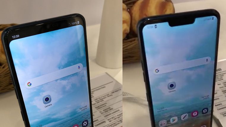 The LG G7 notch will be optional