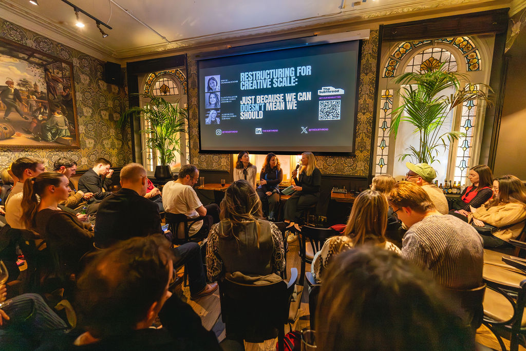 Alex Zeevalkink hosts a Subthread Community Evening event