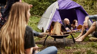Camping with teenagers