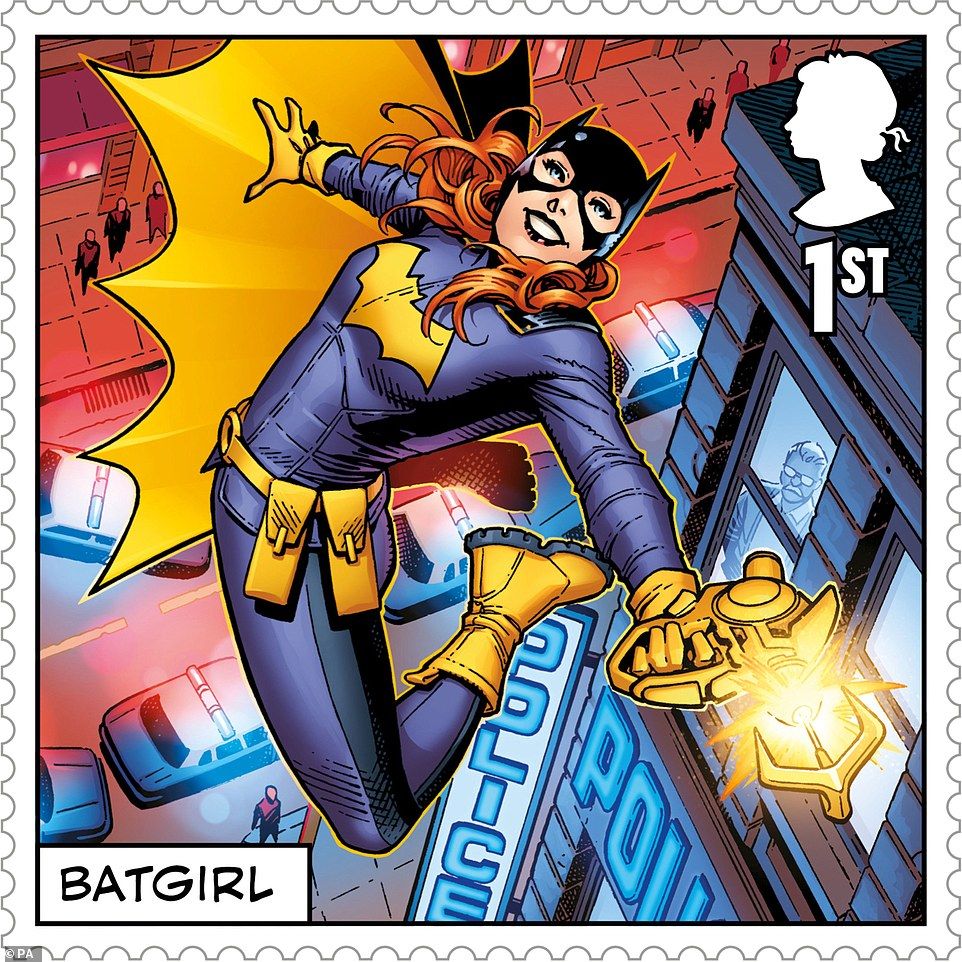 Batman stamps