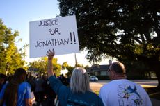 Protest following shooting of Jonathan Price.