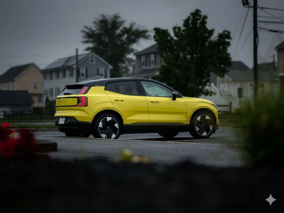Volvo EX30 - Google Gemini vs. human edit