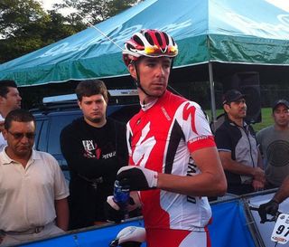 Todd Wells (Specialized) before getting his leader's jersey