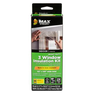 Duck Max Strength Window Insulation Kit against a white background. 