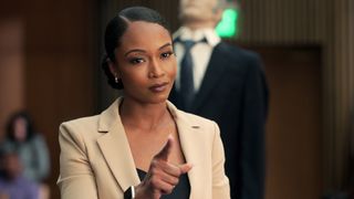 Yaya DaCosta as Andrea in court in The Lincoln Lawyer season 2 episode 9