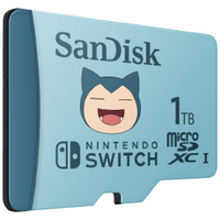 SanDisk  Pokémon Snorlax 1TB microSD Card 