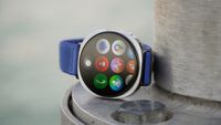 The main app view on the Samsung Galaxy Watch 8.
