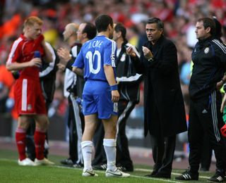 Joe Cole was on the receiving end of some public dressing downs from Mourinho