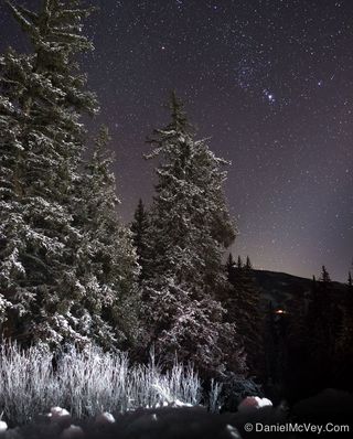 Orion Seen Over Colorado