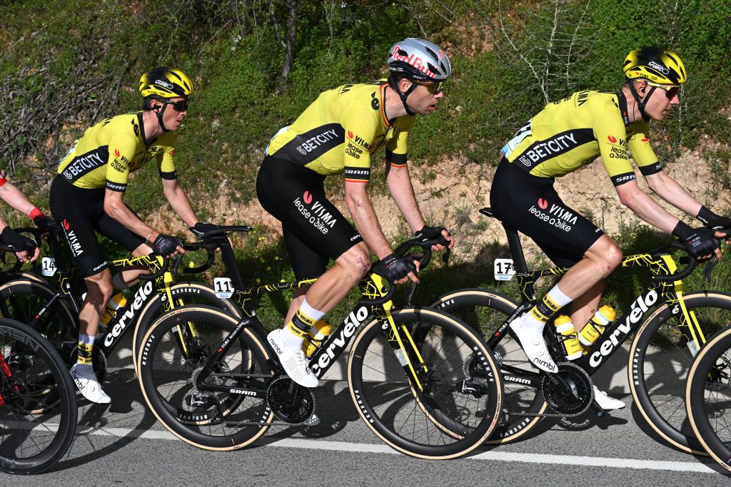 Wout Van Aert and Visma-Lease a Bike at Volta ao Algarve