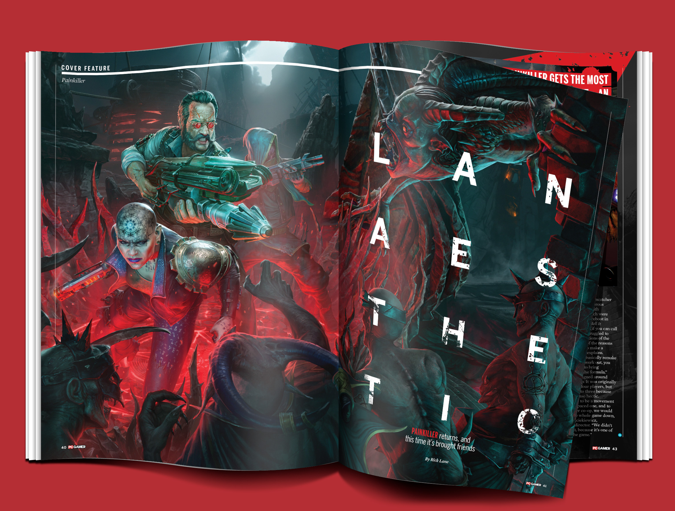 Painkiller issue of PC Gamer magazine