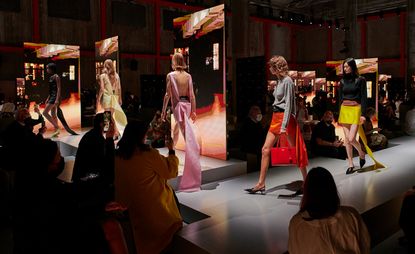 Milan Fashion Week S/S 2022 Prada runway show