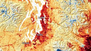 The June 2021 heatwave in the U.S. Northwest captured by a NASA sensor aboard the International Space Station.