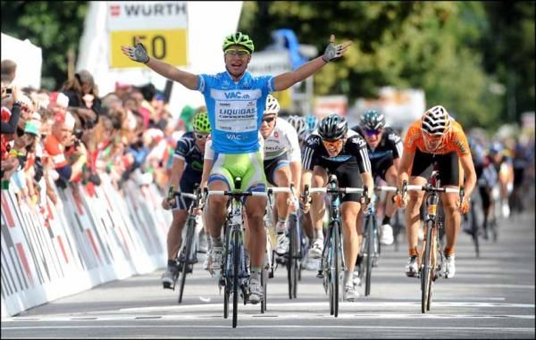 Peter Sagan (Liquigas-Cannondale) was too strong.