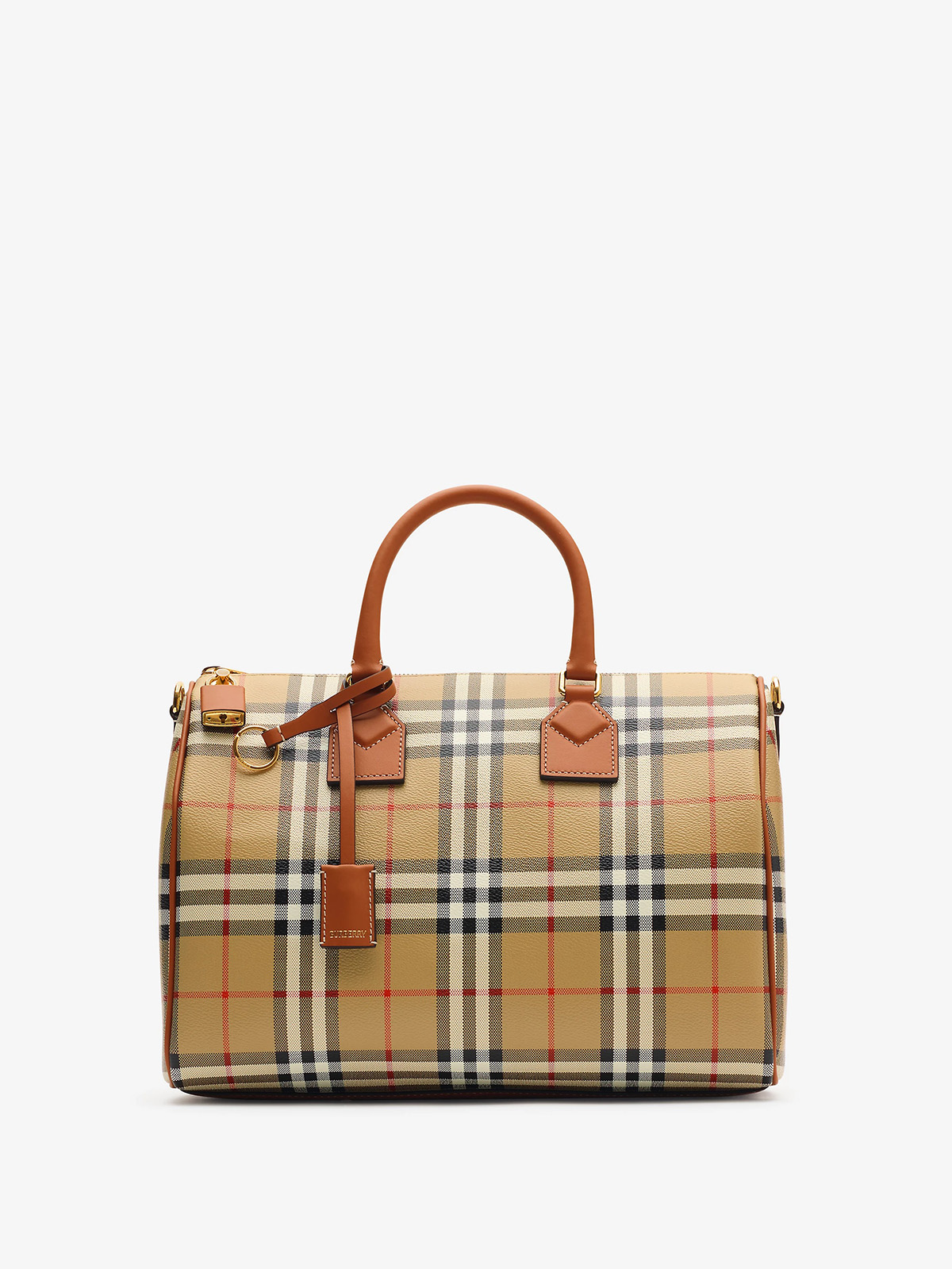 Burberry, Medium Check Bowling Bag