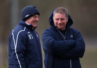 Ally McCoist (right) has spoken of his devastation at Walter Smith’s death