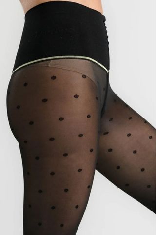 Sheertex Polka-Dot Classic Sheer Rip-Resist Tights