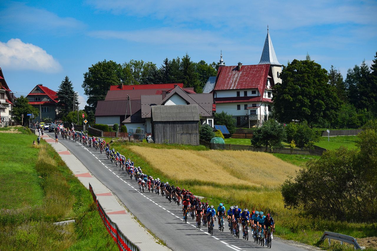 Tour de Pologne 2021 78th Edition 5th stage Chocholow BielskoBiala 1728 km 13082021 Scenery photo Dario BelingheriBettiniPhoto2021