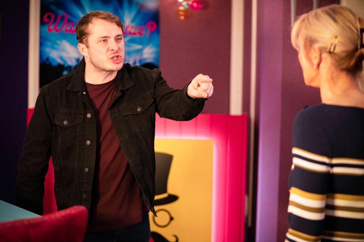 Ben Mitchell has a go at Kathy Beale