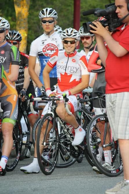 Ben Chaddock was Canadian criterium champion in 2012