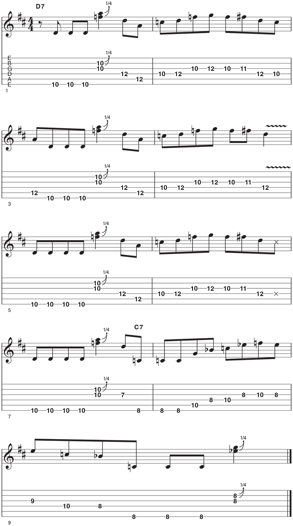 Mixolydian Lick