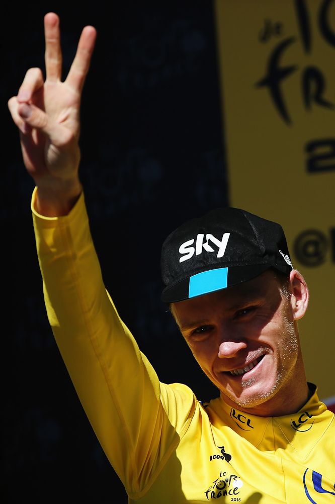 That's two Tour wins for Chris Froome