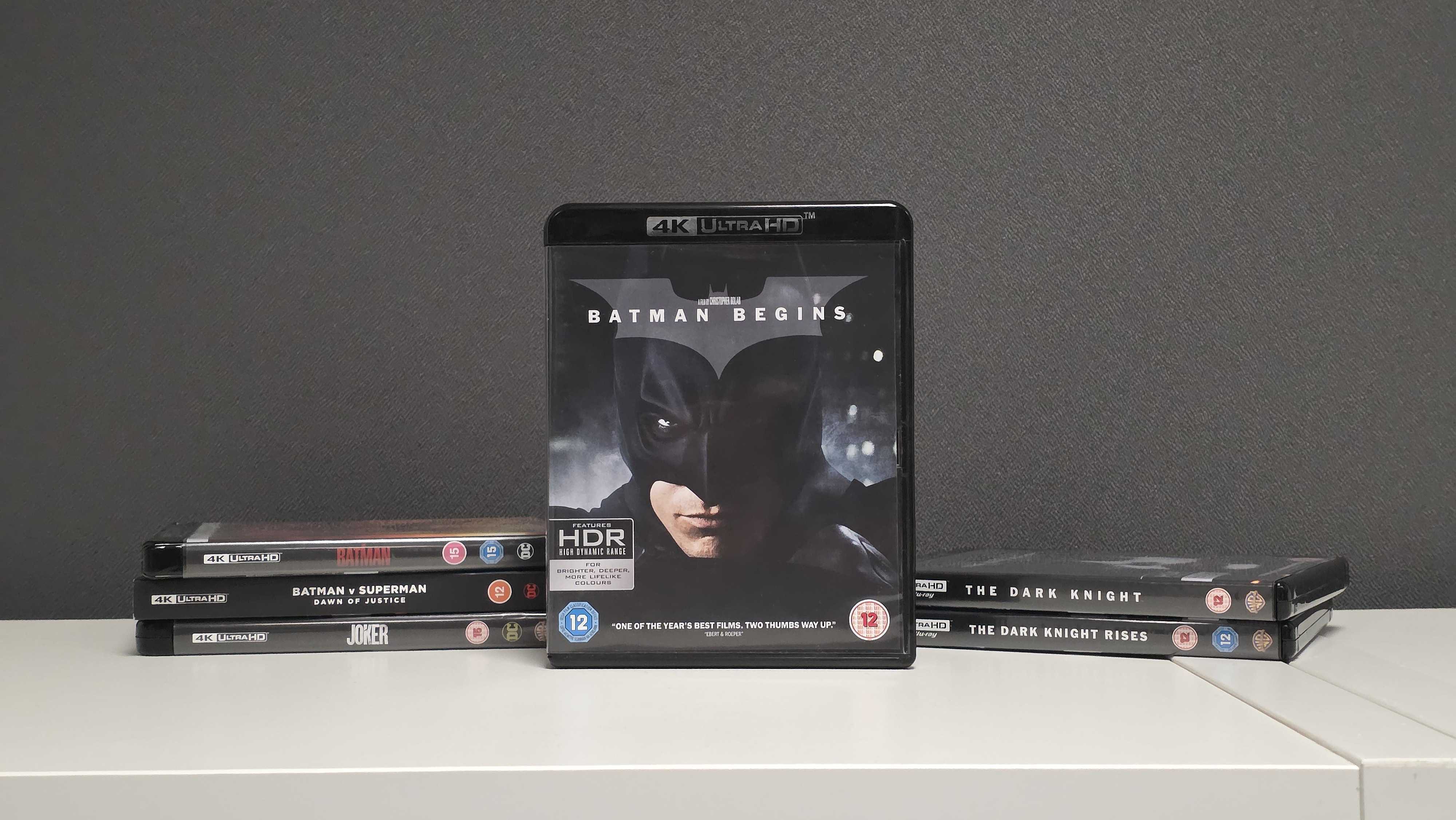 What Hi-Fi? Batman test discs on table