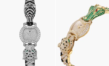 Les Indomptables de Cartier high jewellery watches