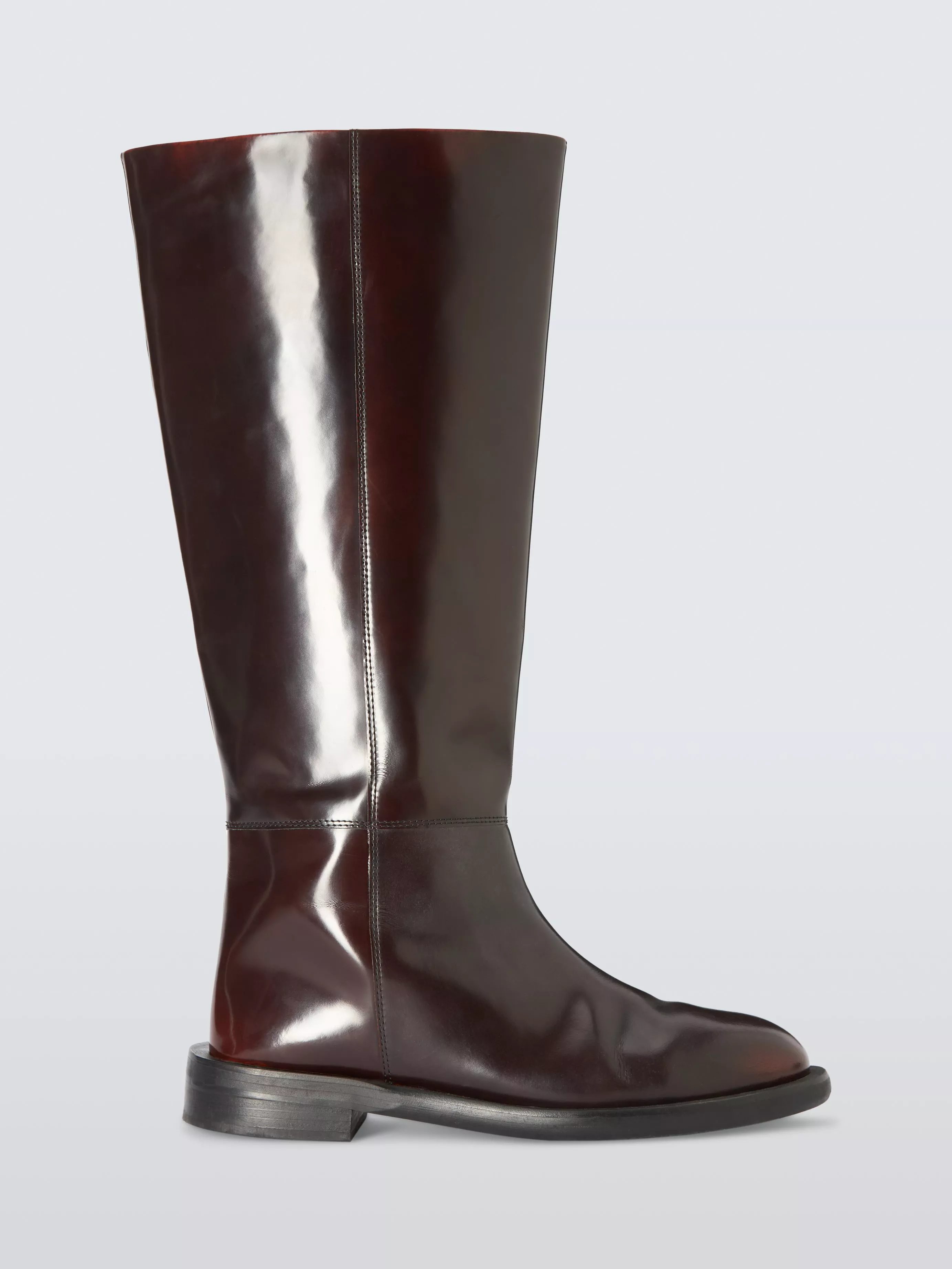 John Lewis X Rejina Pyo Knee Length Leather Blend Riding Boots