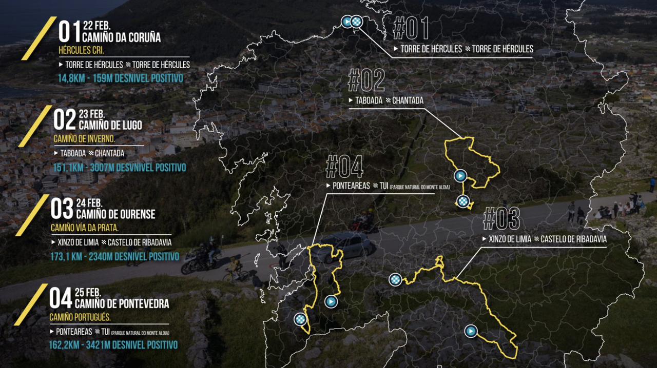2024 route map for four-day stage race
