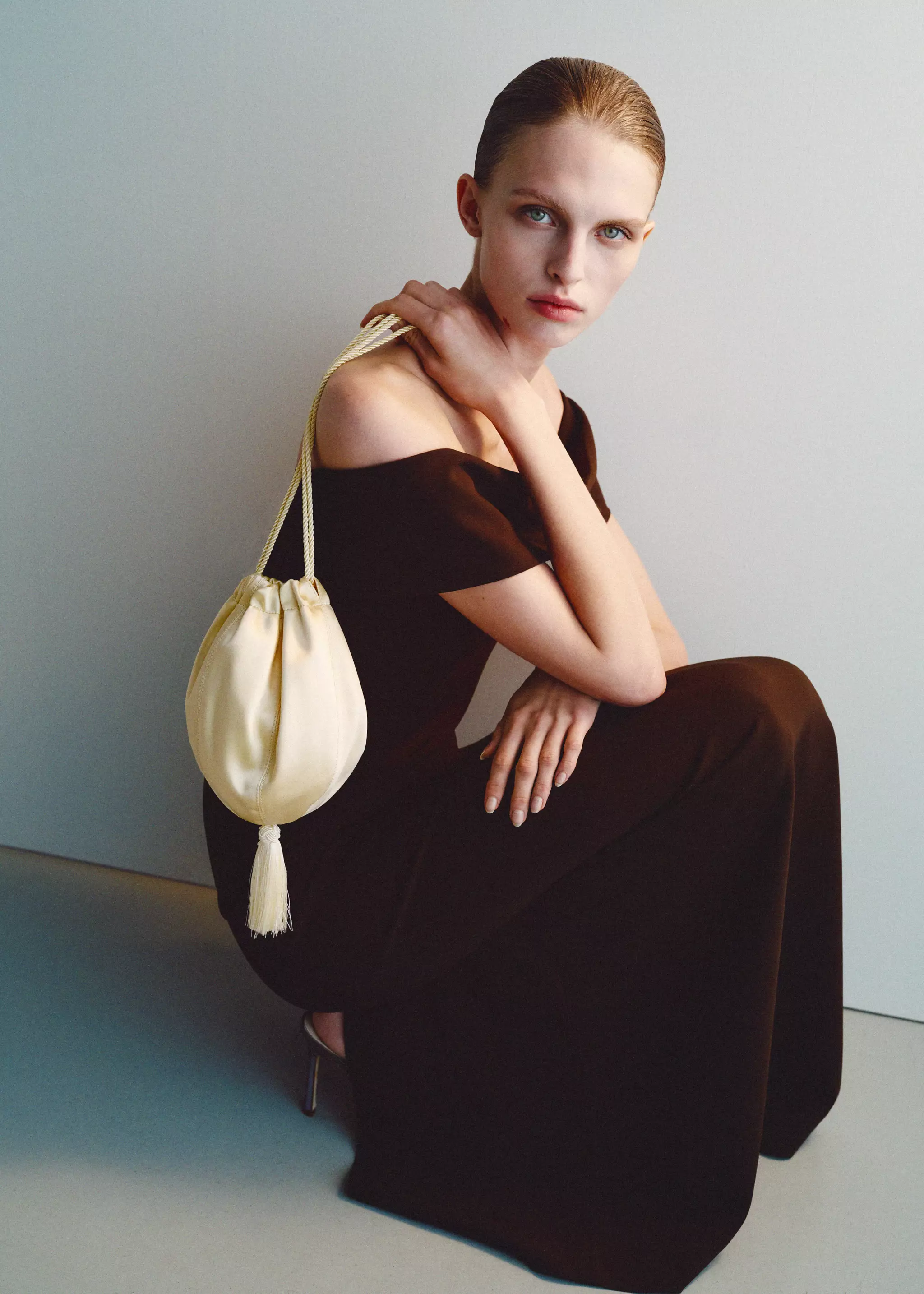 Satin Fringe Handbag - Women | Mango Usa