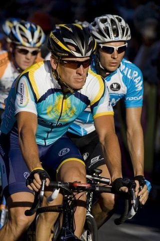 Lance Armstrong at the Tour Down Under.