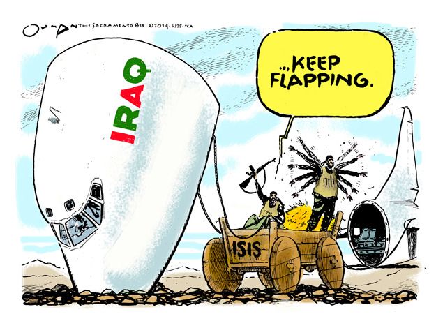 Political cartoon Iraq