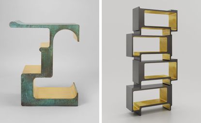 Shanghai-based studio Design MVW are showcasing their new collection of bronze pieces