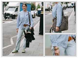 Londoner Streetstyle-Kleidung September 2024