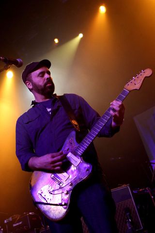 Adam Franklin of Swervedriver performs onstage at 'SXSW presents'