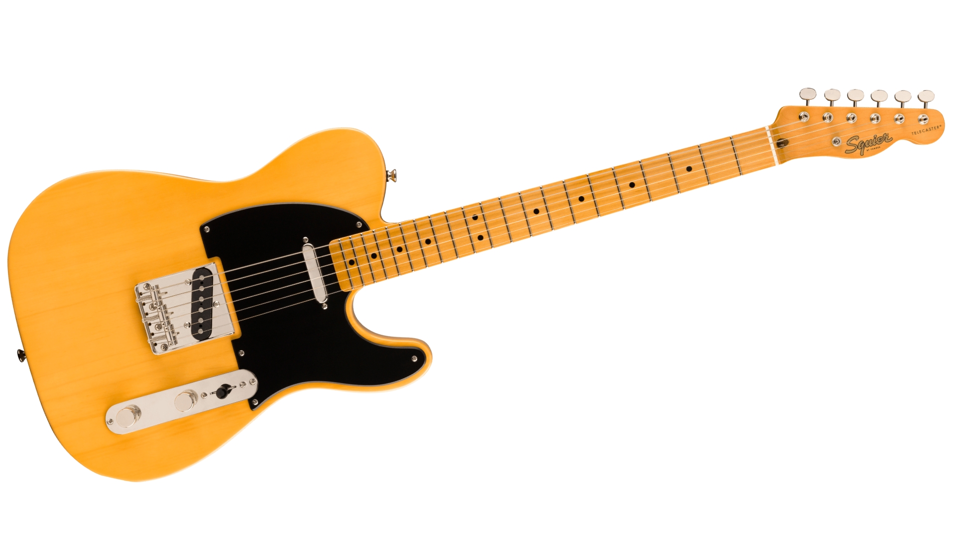 A Squier Classic Vibe 50s Telecaster electric guitar