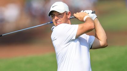 Rory McIlroy during the DP World Tour Championship in Dubai