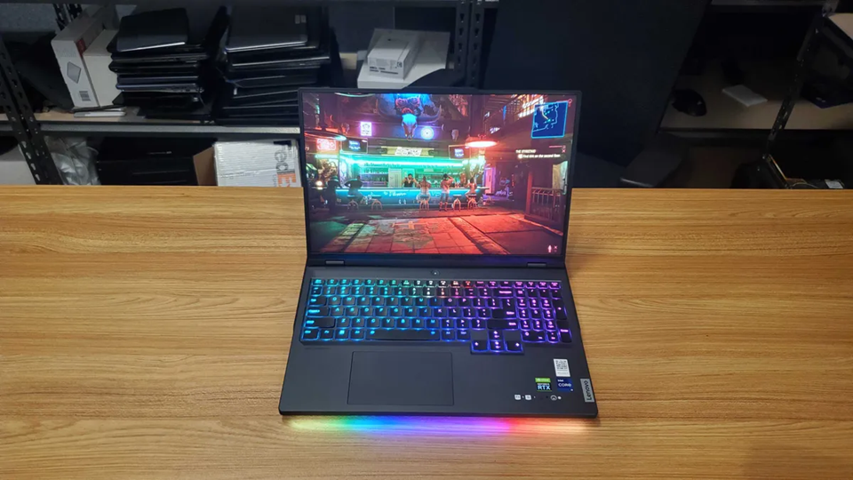 Lenovo Legion Pro 7i during our review