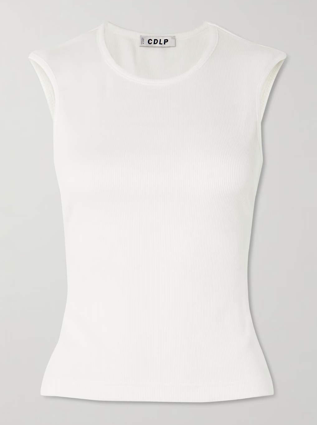 CDLP Ribbed TENCEL&amp;trade; Lyocell and Cotton-Blend Jersey Tank