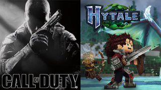 Call of duty and Hytale side by side