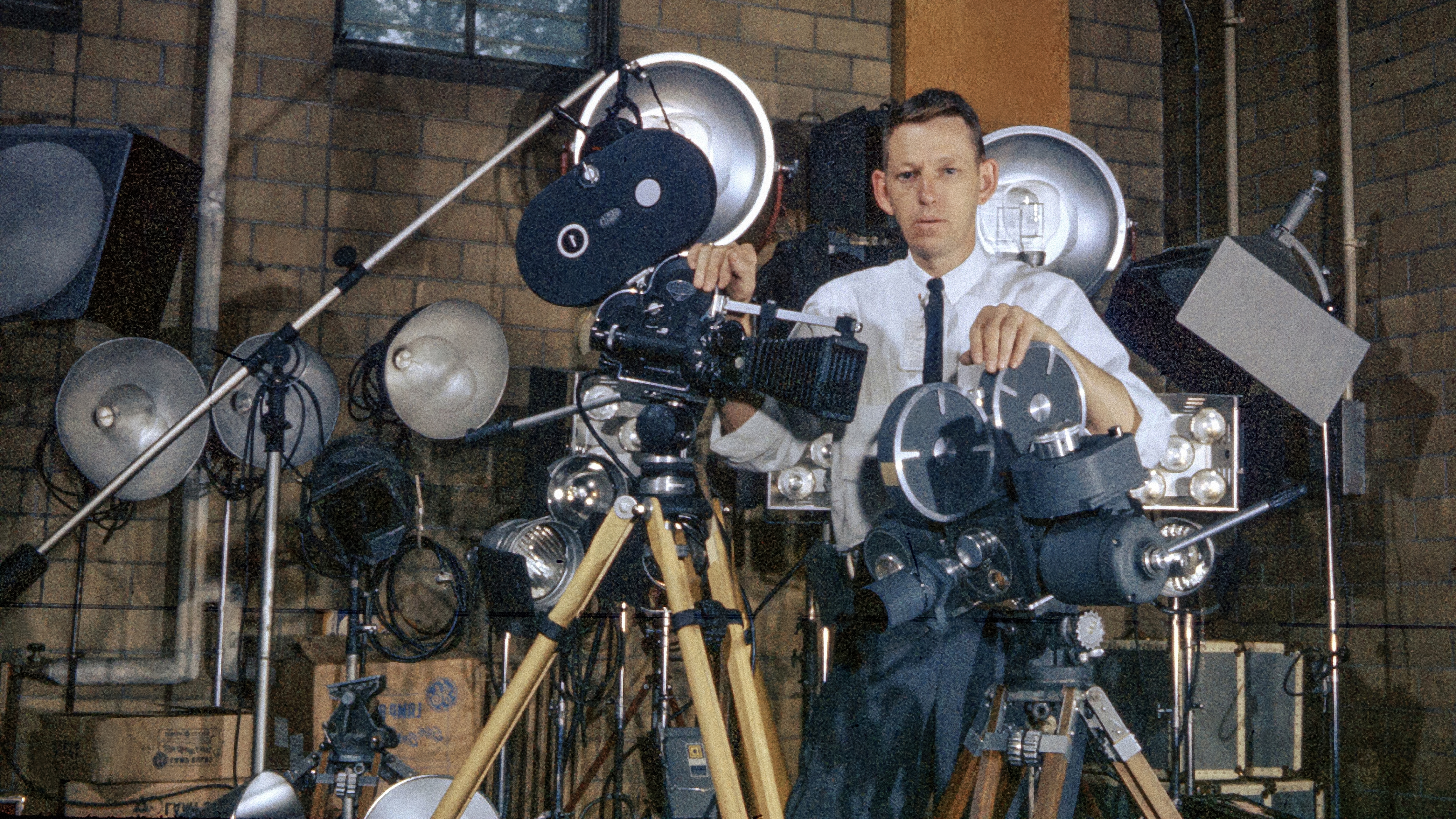 Photographer Ed Westcott, the first AEC government photographer in Oak Ridge.  (Photo by: Prisma Bildagentur/Universal Images Group via Getty Images)