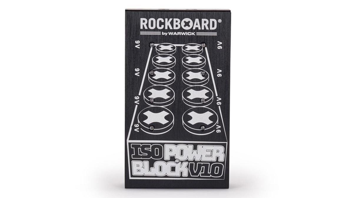 RockBoard unveil ISO Power Block V10 multi power supply MusicRadar