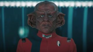 Star Trek: Discovery Ferengi staring concerned