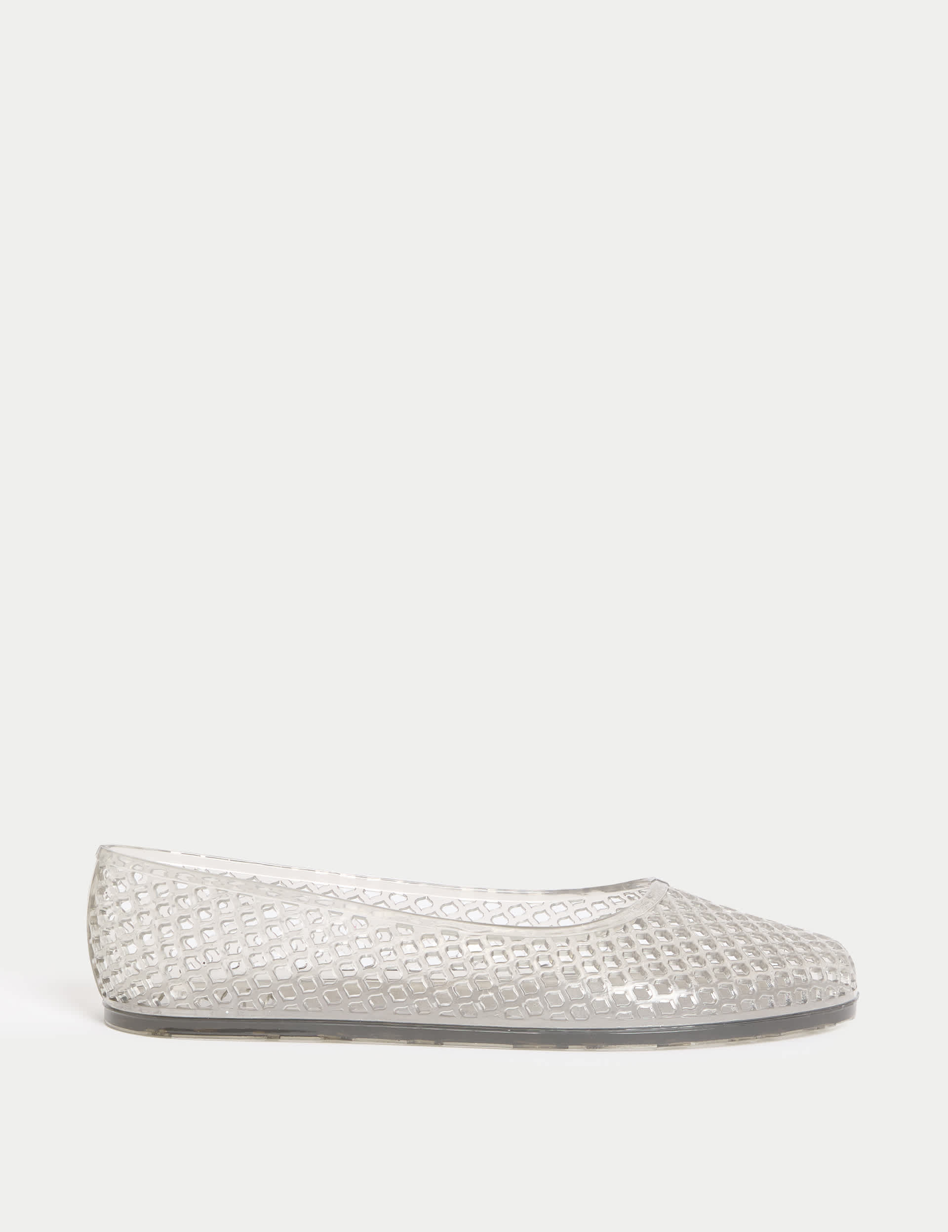 Jelly slips on ballet pump