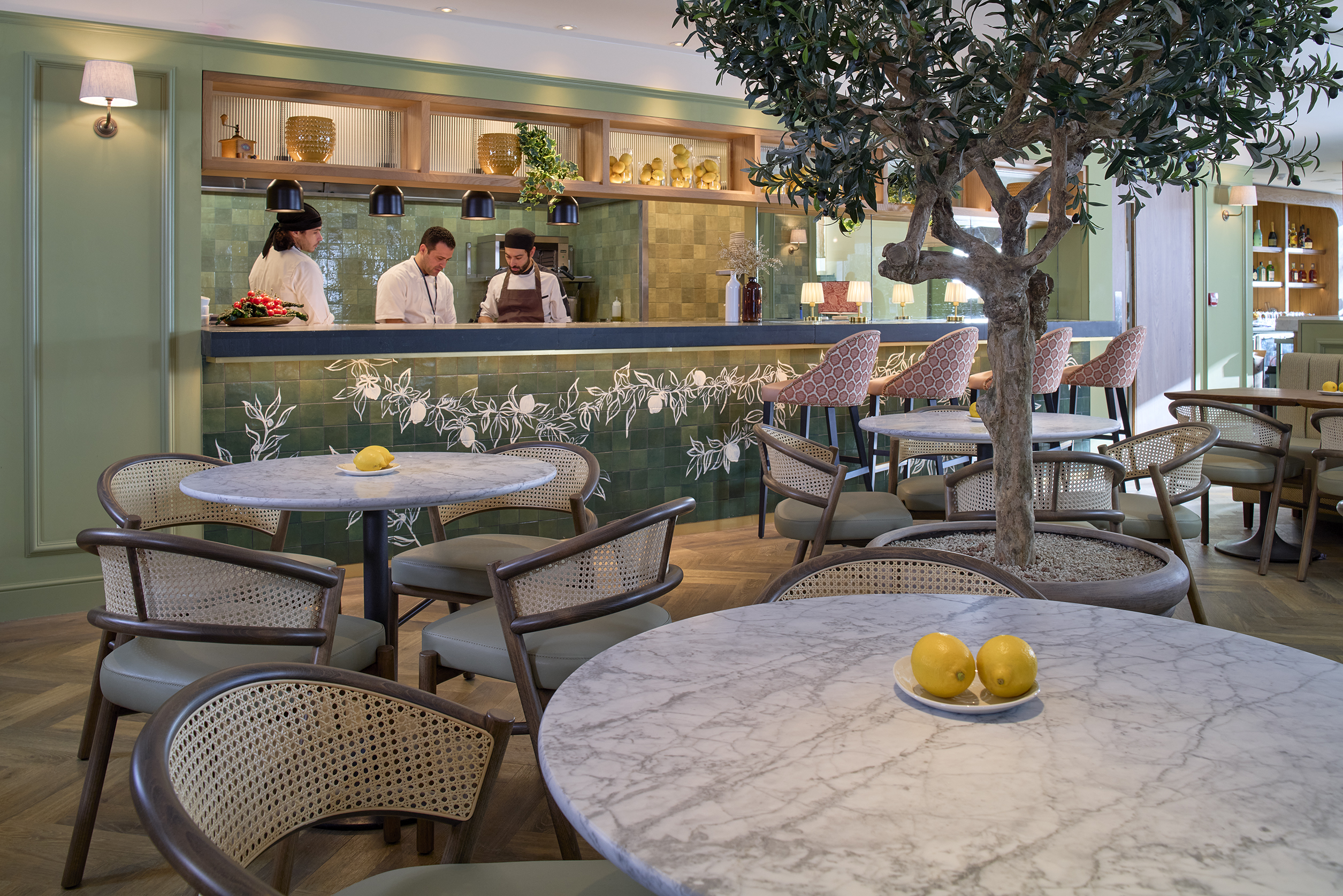 Tortello restaurant at the Royal Lancaster hotel